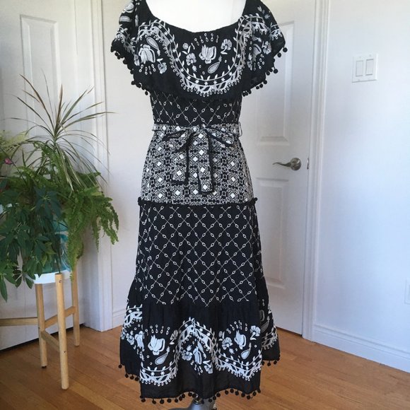 Anthropologie Marisol Off Shoulder Dress - Picture 2 of 8